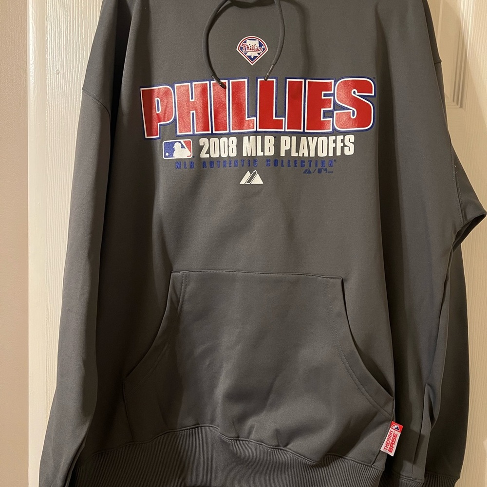 Majestic Phillies 2008 MLB Playoffs Hoodie